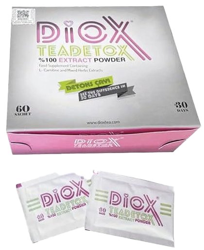 Diox Detox Tea Lokaal afslanking en verstevigend effect